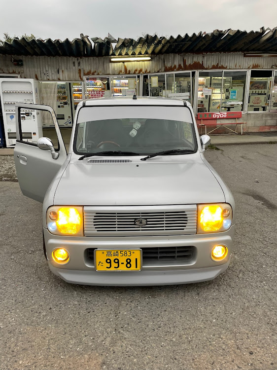 アルトラパン SSのラパン・ラパンss・he21s・低そうで低くない少し低い車に関するカスタム事例の投稿画像5枚目