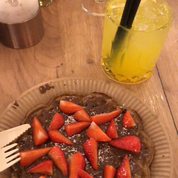 Gluten-Free Waffles at Hjertevafler