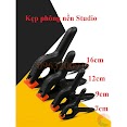 Kẹp Phông Nền Chụp Ảnh Studio ( Nhiều Cỡ 15Cm/ 12Cm/ 9Cm/ 7Cm)