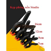 Kẹp Phông Nền Chụp Ảnh Studio ( Nhiều Cỡ 15Cm/ 12Cm/ 9Cm/ 7Cm)