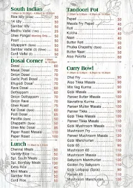 Shree Saai Bhavan menu 2