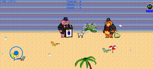 Screenshot Aquagoat Beach Clean-up