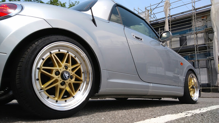 コペンのKLC・HIBIKI  JAPAN・エムズガレージ・レッドメモリーに関するカスタム事例の投稿画像1枚目