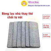 Miếng Lau Nhà Thay Thế Chổi Tự Vắt Có Thùng, Bông Lau Thay Thế Của Chổi Tự Vắt - Gdah