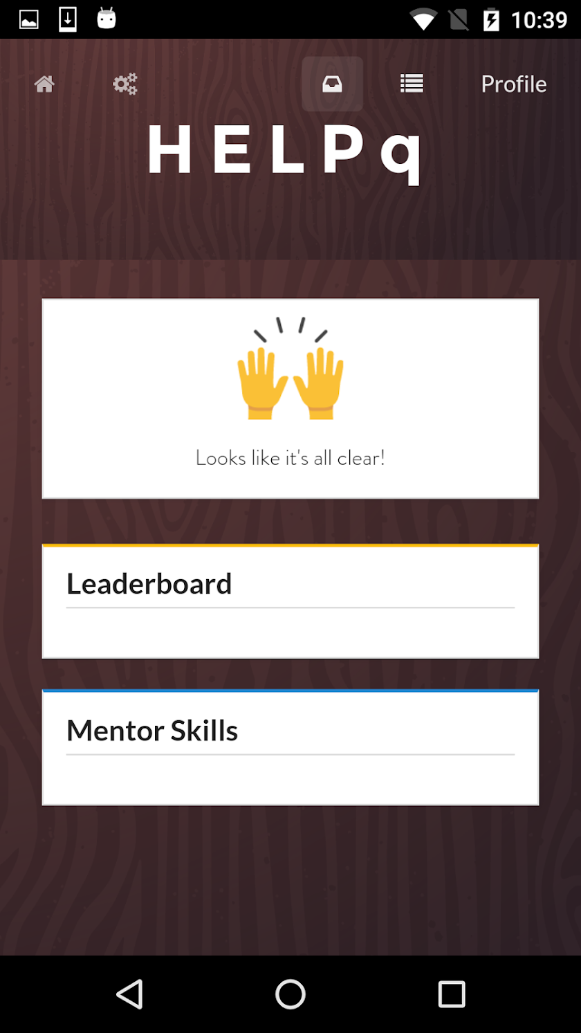 HackIllinois Helpq Screen 2