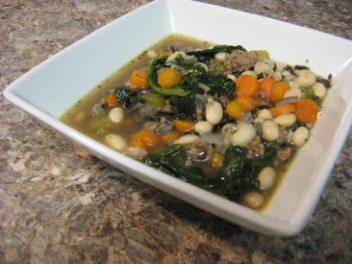 White Bean & Spinach Soup