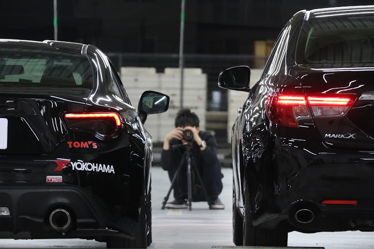 マークXの会社の同期・2台でドライブ・86に関するカスタム事例の投稿画像2枚目