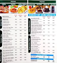 Pizza Diet, Yamuna Vihar menu 1