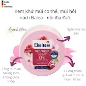 Kem Khử Mùi Hôi Nách, Mùi Cơ Thể Balea Đức Cực Hiệu Quả