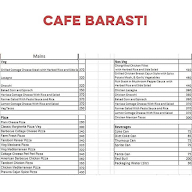 Cafe Barasti menu 2