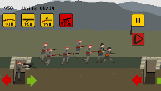 Pixel Trenches World War 1