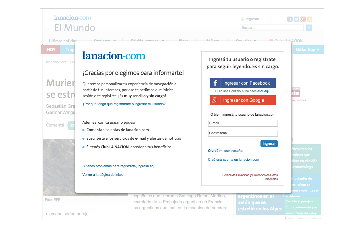 LaNacion Unlocker Preview image 0