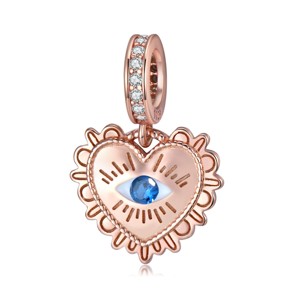 Collier et bracelet fille en argent sterling S925 or rose, accessoires DIY pour créer des bijoux personnalisés uniques.