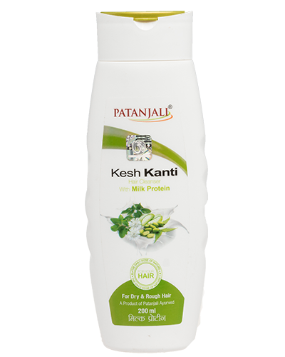 Patanjali Kesh Kanti Milk Protein Hair Cleanser - 200 ml