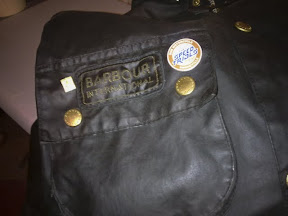 barbour international patch