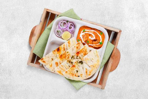 Chicken Lababdar Kulcha Thali (Meals)