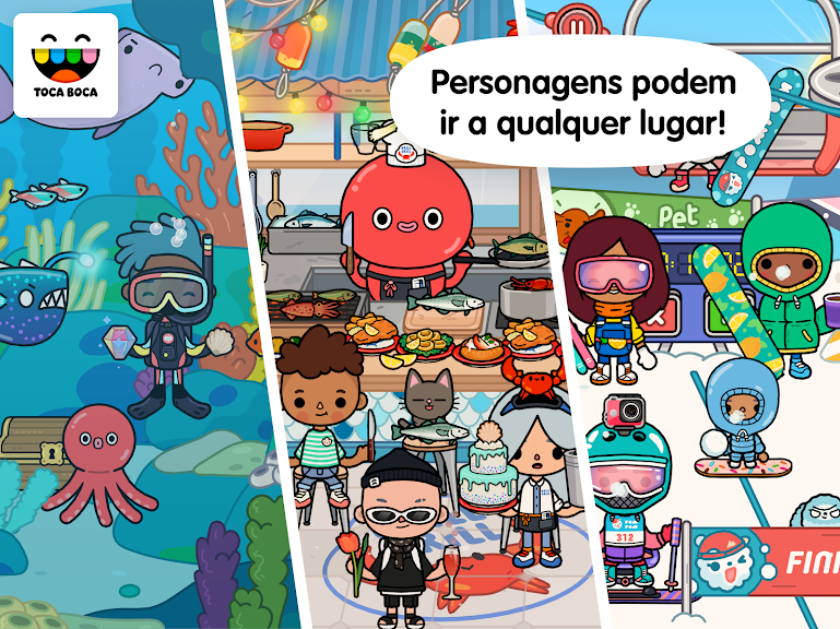 TUDO GRÁTIS TOCA LIFE WORLD - Toca Life Happymod 2021 - Toca Life apk tudo  desbloqueado em 2023