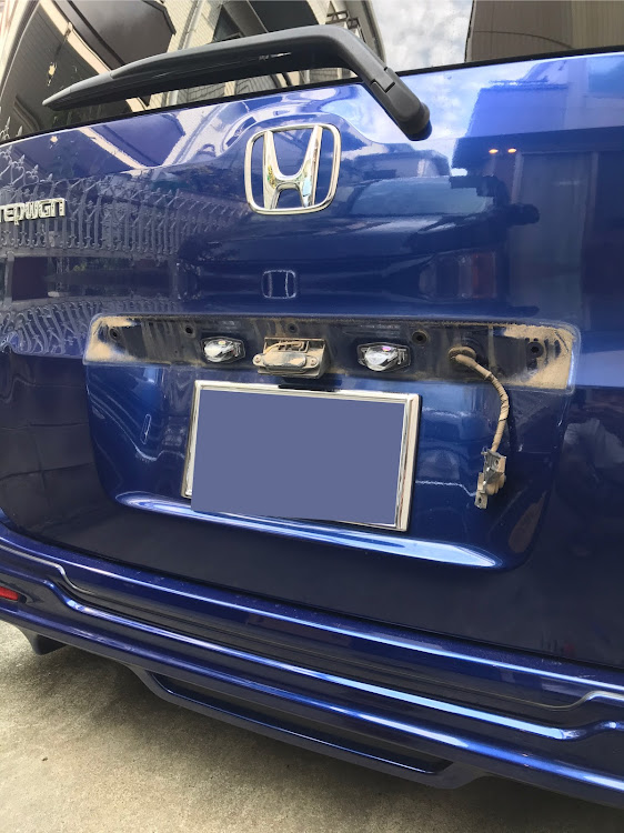 ステップワゴンスパーダの洗車に関するカスタム事例の投稿画像1枚目