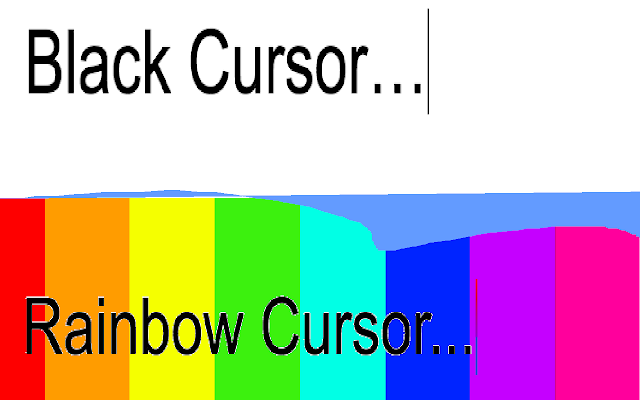 Rainbow Cursor For Google Docs - 