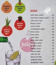 Juice Crush menu 2