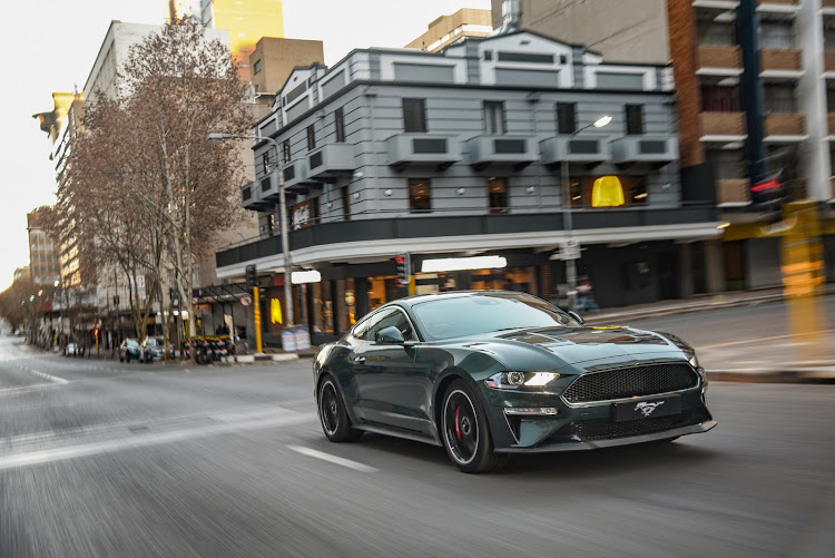 The Mustang Bullitt pays homage to one of the most famous car-chase scenes in Hollywood history. Picture: SUPPLIED