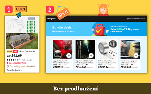 AliExpress přeskočí balíčkové nabídky a SuperDeals