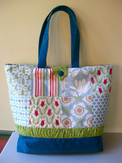 Charm pack tote bag tutorial