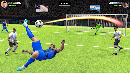 Screenshot Super Soccer League Games 2023