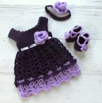 Crochet Baby Dress