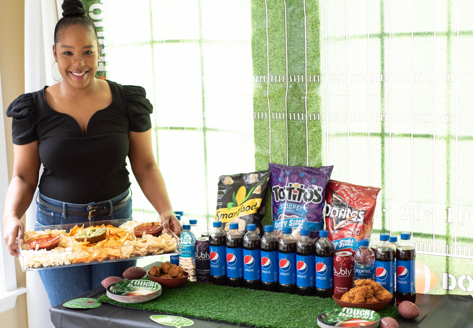 Gameday Snack Tray Spread