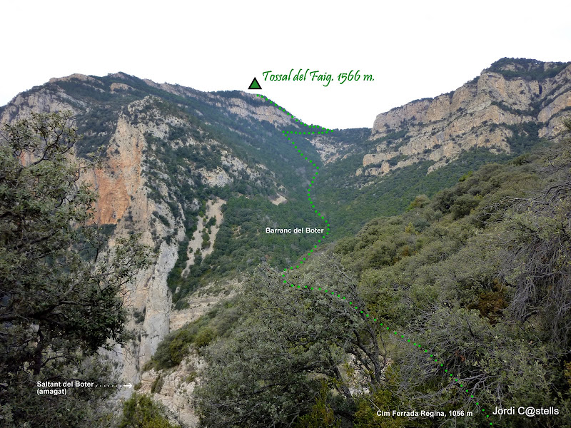 Foto de  Tossal del Faig, pel camí equipat Joan Nubiola