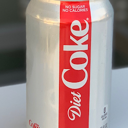 Canned Diet Coke