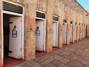 The Spiral of Containment: Rape's Aftermath exhibition at Constitution Hill's  number 4 prison isolation cells. 