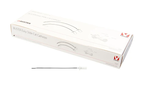 BUSTER EasySlideCat Catheter, 1,2 x 110 mm, side holes, 5st