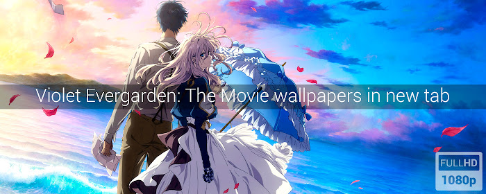 Violet Evergarden Wallpapers New Tab marquee promo image