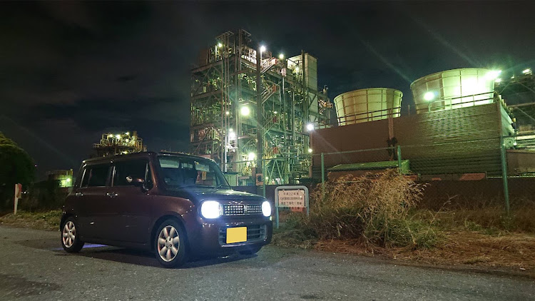 アルトラパンの車高下げた・川崎工場夜景・ラパン・カスタマイズ・うみほたるに関するカスタム事例の投稿画像2枚目