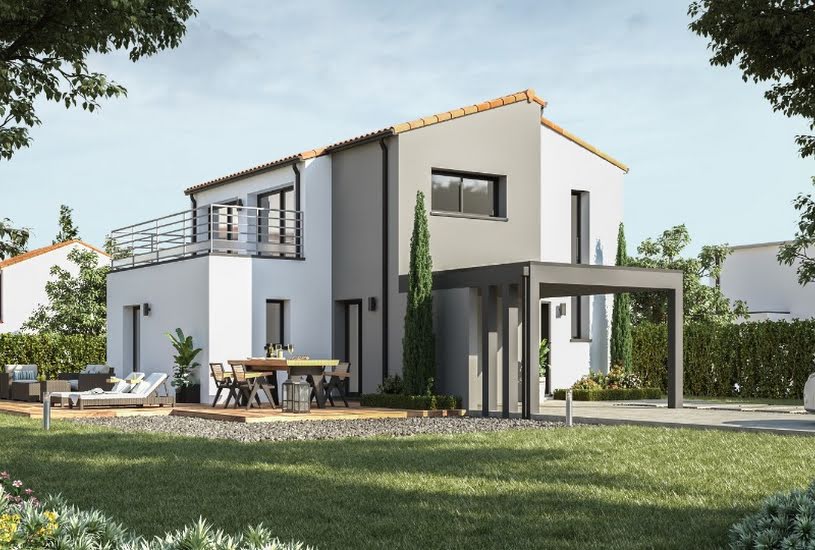  Vente Terrain + Maison - Terrain : 364m² - Maison : 110m² à Pont-Saint-Martin (44860) 