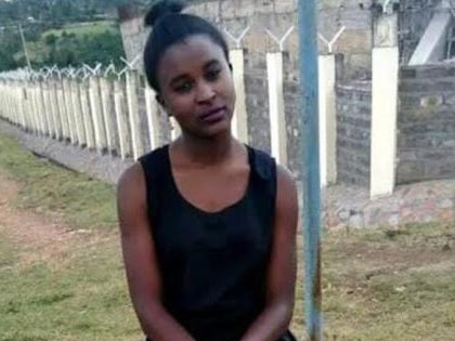 Maryanne Wangari, 22, who was found dead in Bomet river on April 10, 2023.