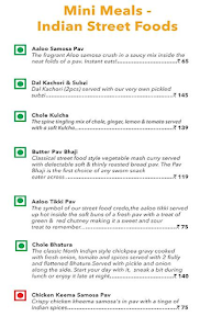 Samosa Singh menu 5