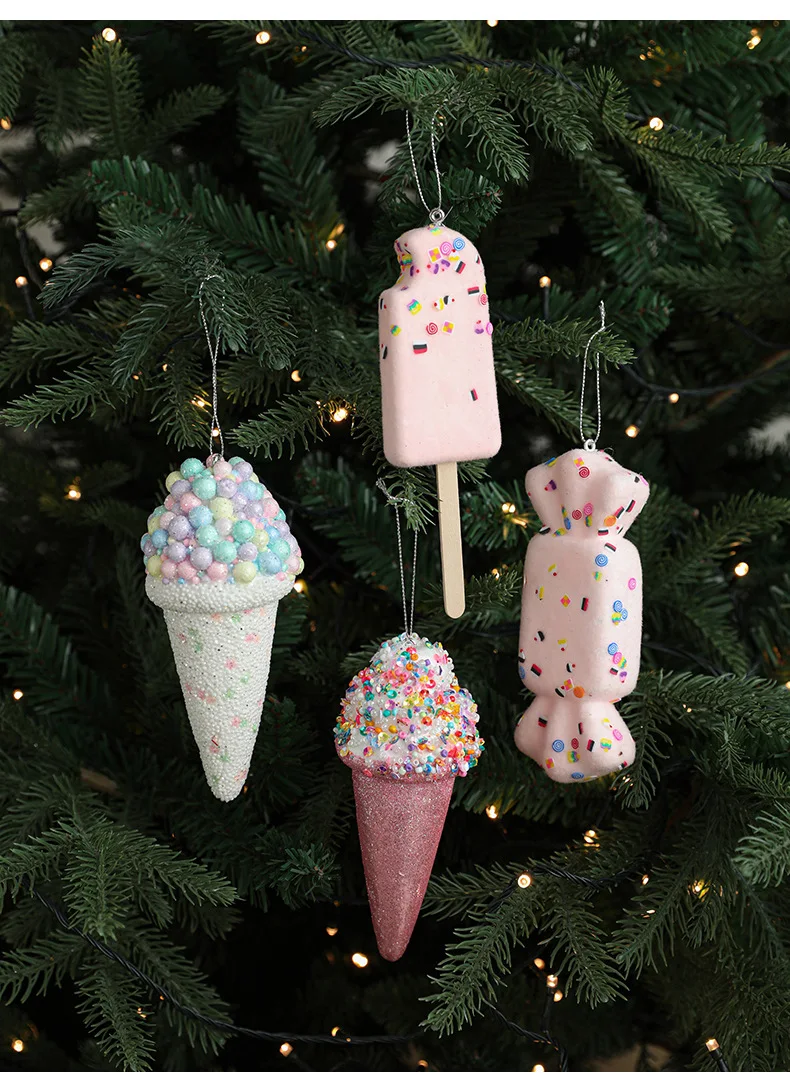 Title 2, Décoration créative pendentif glace pour sapin ...