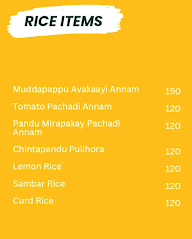 Bhimavaram Vindu menu 5