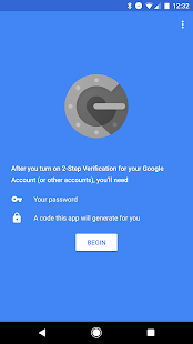 Google Authenticator Screenshot