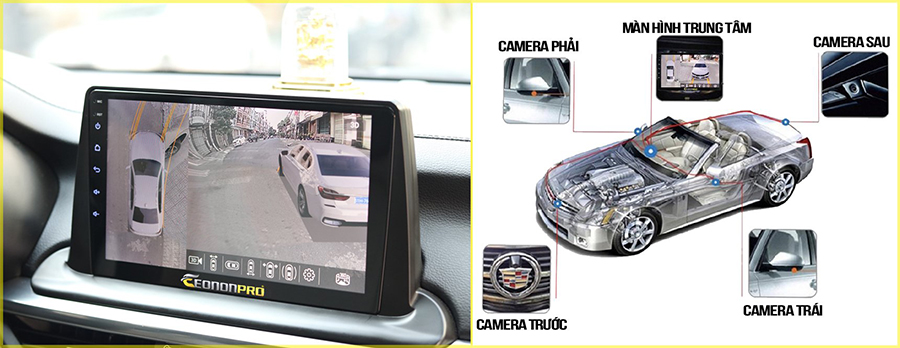 Màn hình Android ô tô Innova giúp tài xế trải nghiệm lái an toàn