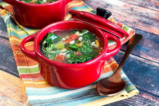 Bowl of Winter Minestrone.