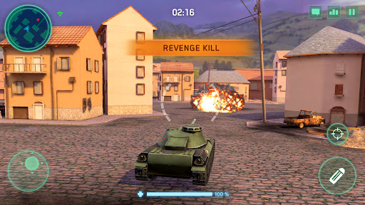 Screenshot War Machines：Tanks Battle Game