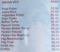 Marwar Veg Restaurant menu 2