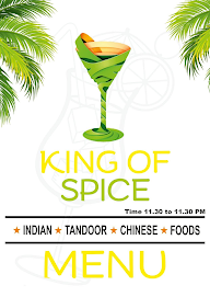 King Of Spices menu 1