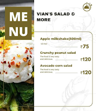 Vian's Salad & More menu 2