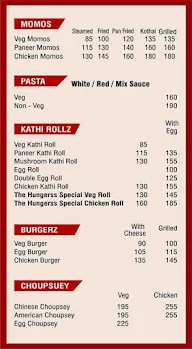 The Hungerss menu 2