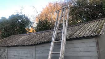 Removal of asbestos roof on garage  album cover